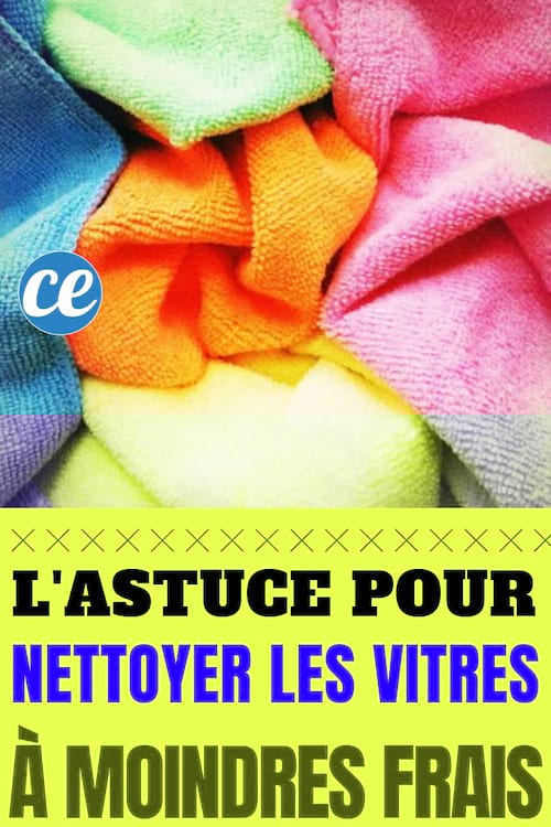 Une lingette microfibre pour nettoyer les vitres parfaitement et sans se ruiner
