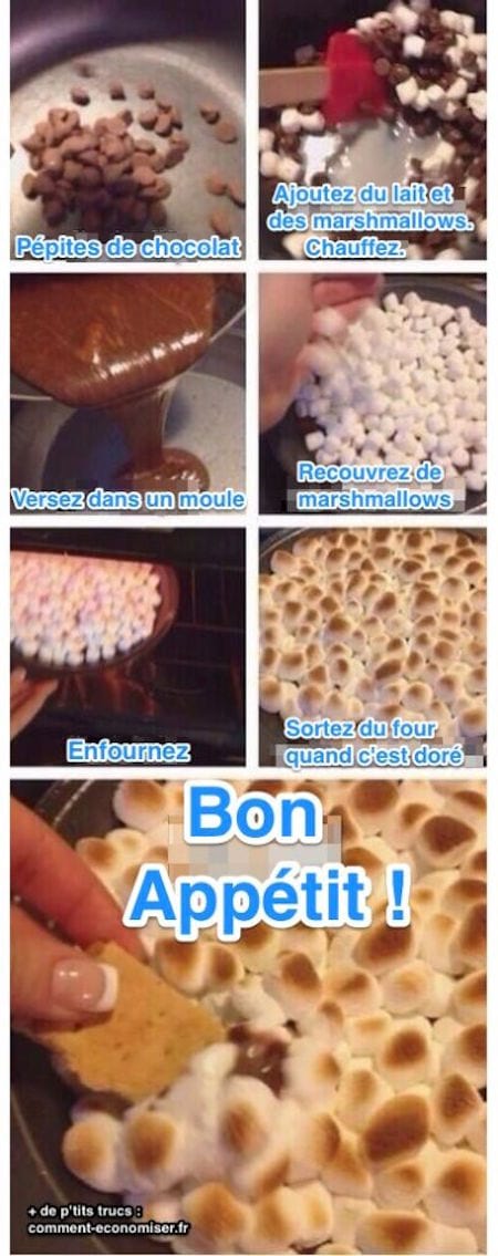 la recette des chamallows fondant