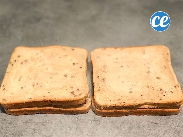 Préparation des croque monsieur