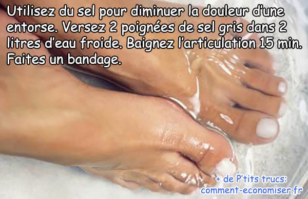 Entorse Douloureuse L Astuce Pour Apaiser La Douleur