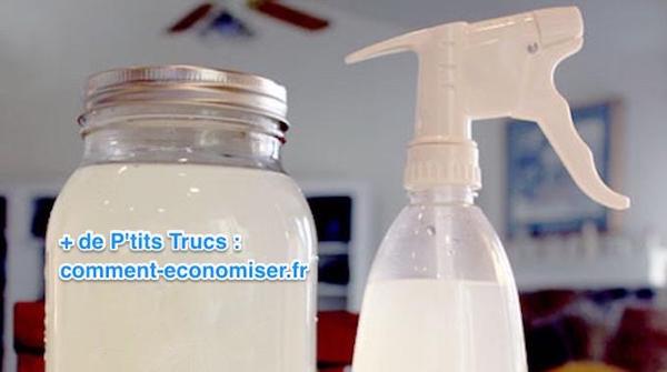 Alternative naturel à l'eau de javel fait maison