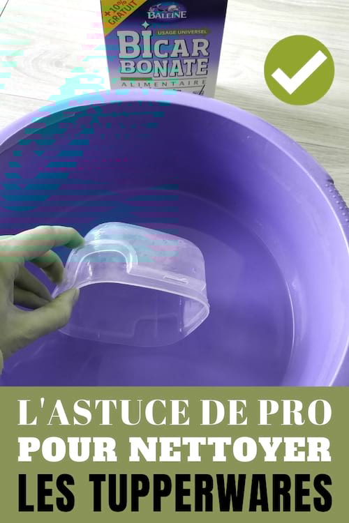 L'astuce pour nettoyer facilement les tupperwares collants et tachés