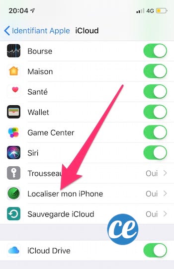 comment retrouver son iphone éteint