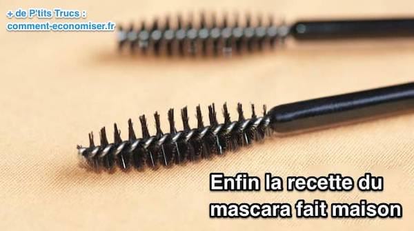 Recette du mascara fait maison facile à faire