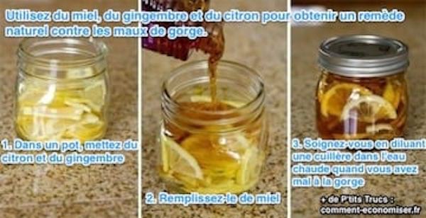 Soignez vos maux de gorge avec ce remède