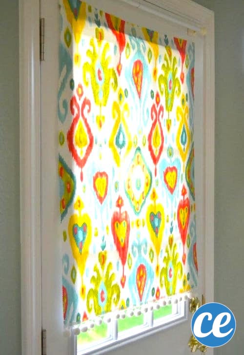 Déco DIY pour la maison : utilisez ce store aimanté fait-maison.