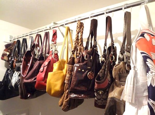 astuces pour ranger les sac à mains