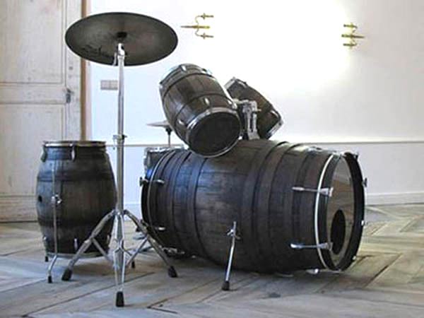 comment recycler les vieux tonneaux en bois