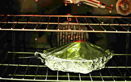 Mettre le chou fleur au four pendant 45 min