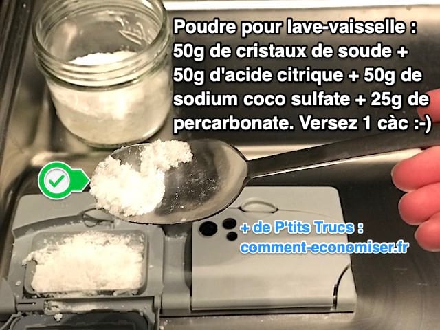 La Recette DIY de la poudre pour lave-vaisselle maison : efficace et facile à faire !
