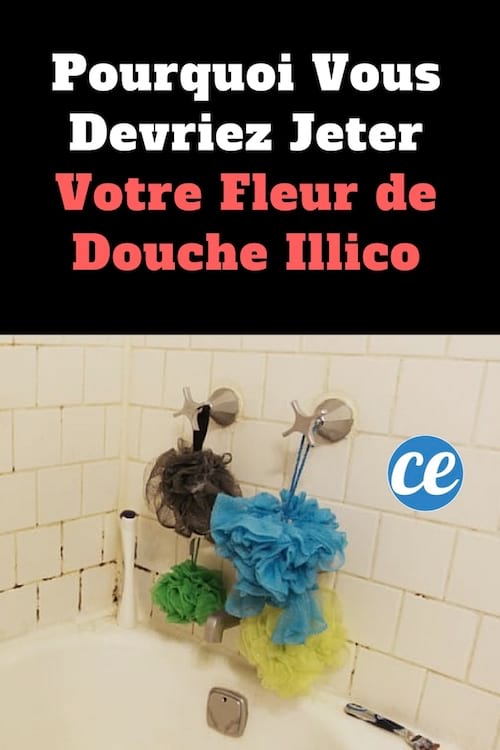 Utiliser la même fleur de douche est une des erreurs les plus courantes lorsque l'on prend une douche.