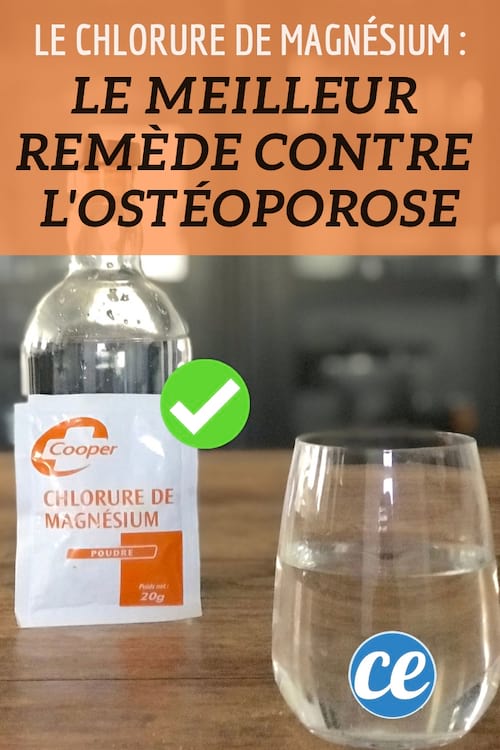 Faire une cure de magnésium est un traitement naturel efficace en prévention contre l'ostéoporose