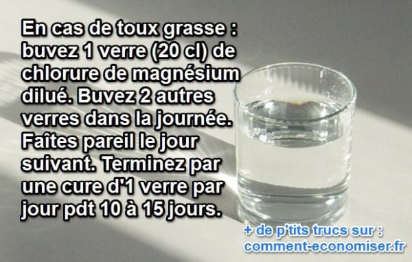 soigner une toux grasse avec du chlorure évite la bronchite