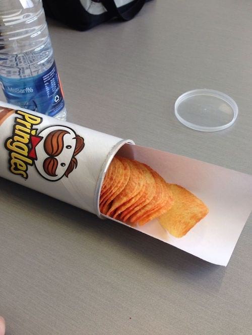 L'astuce pour manger facilement des pringles