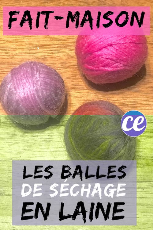 Le DIY pour faire des balles de séchage maison en laine