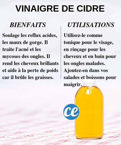 Découvrez les bienfaits et utilisations du vinaigre de cidre pour la santé et le corps