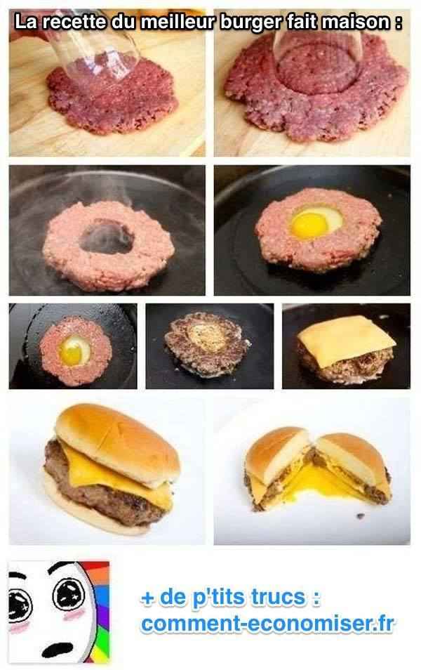La recette du meilleur burger fait maison