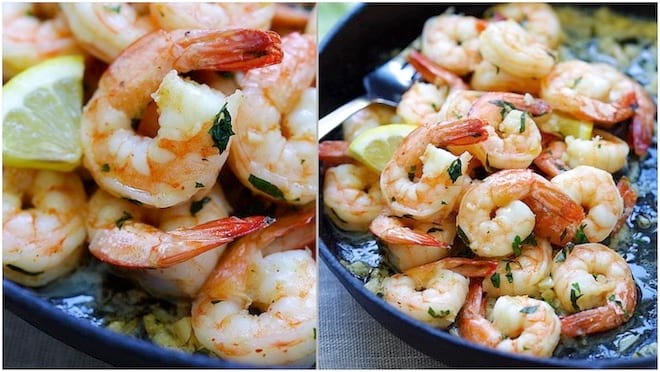 Recette des crevettes à l'ail et au persil : facile et rapide