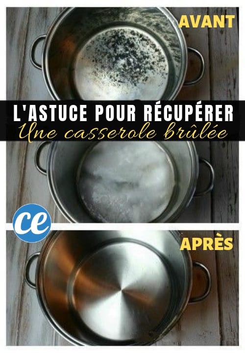 Découvrez l'astuce pour récurer une casserole brulée