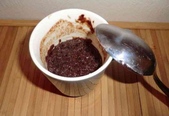 recette de mug cake sans oeufs