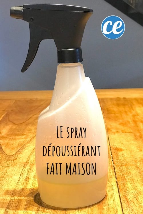 Le Spray Anti-Poussière Fait Maison (Qui Empêche la Poussière De Revenir).