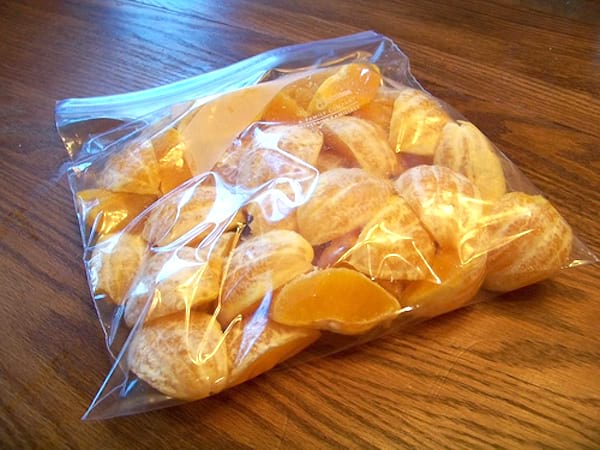 how to freeze oranges