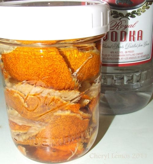 how to extract essential oil from an orange