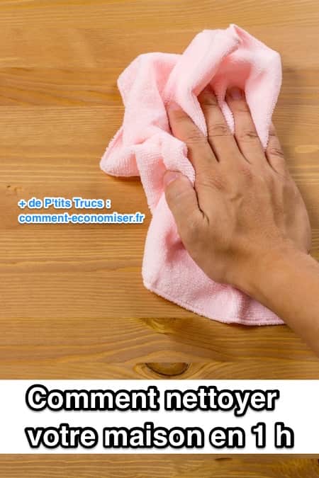 Astuces pour nettoyer et ranger la maison en 1 heure