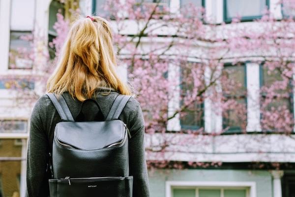 aller à l'université avec sa fille