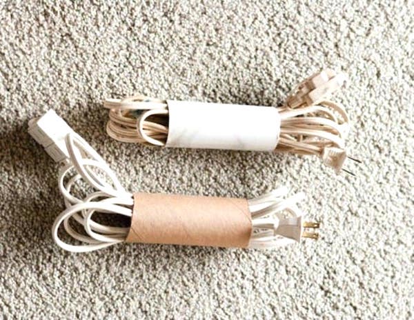 comment réutiliser les rouleaux de PQ