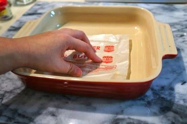 comment réutiliser le papier d'emballage du beurre