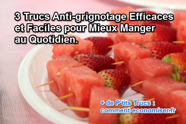 astuces anti-grignotage faciles et efficaces