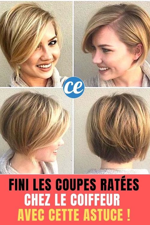 Coiffeur : L'Astuce Pour Ne Plus JAMAIS Sortir Avec Une Coupe Ratée !