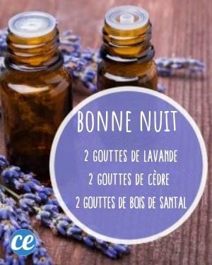 mélange huiles essentielles pour mieux dormir