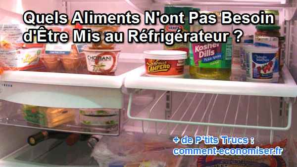 Pommes de terre, oignons et tomates n'ont pas besoin d'etre réfrigérés