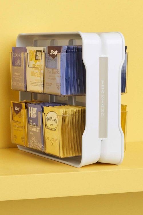 Astuce pour ranger les sachets de thé