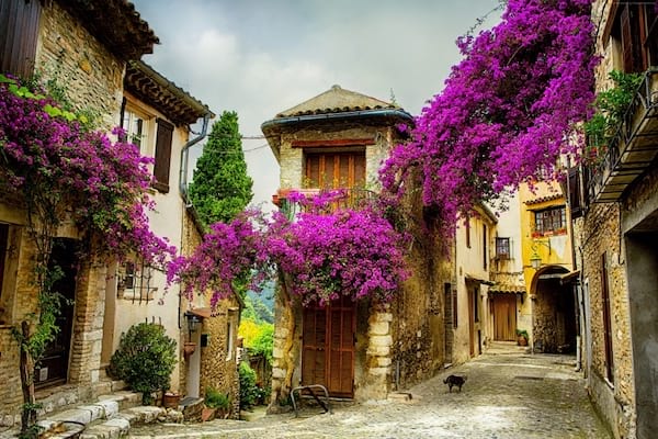 Les belles villes de provence en France