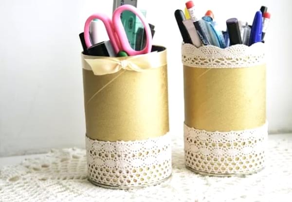 recycler les boites de Pringles