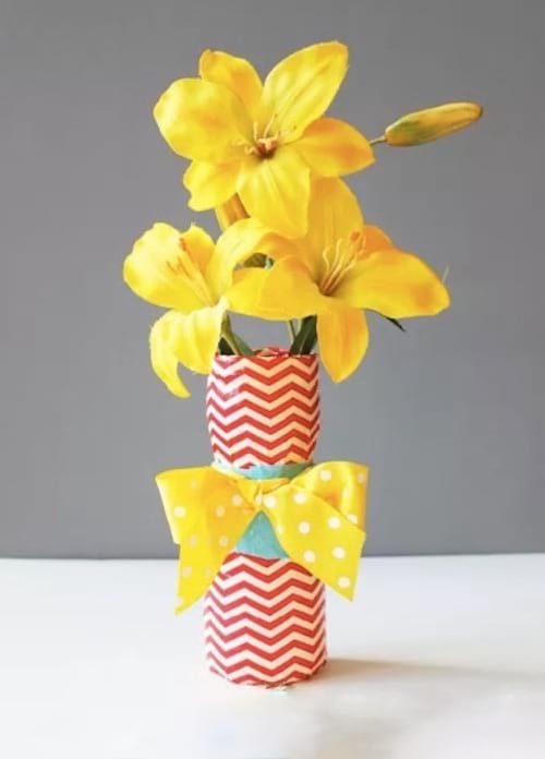 transformer une bouteille plastique en vase