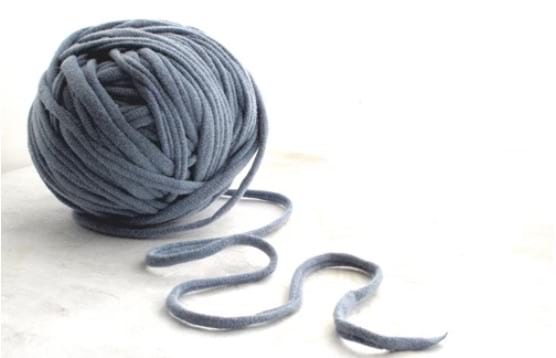 détricoter un tee-shirt en jersey bricolage recup