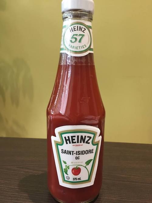 Bouteille de Ketchup heinz