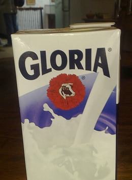 Lait gloria contient des produits monsanto