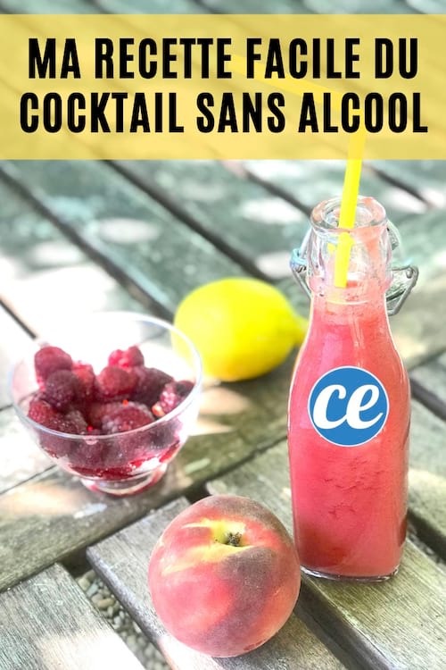 Ma recette facile du cocktail sans alcool aux fruits frais