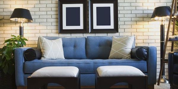 Salon avec un look équilibré