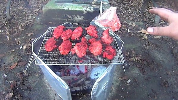 créer son barbecue pour le camping