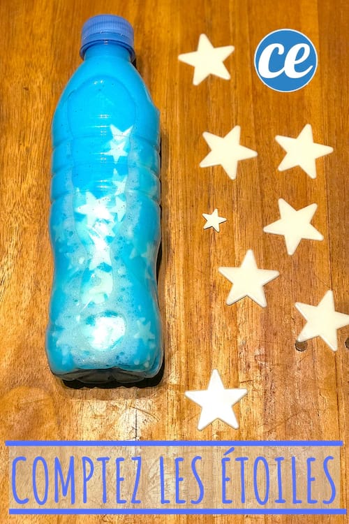 La bouteille pour compter les étoiles et aider les enfants à dormir rapidement