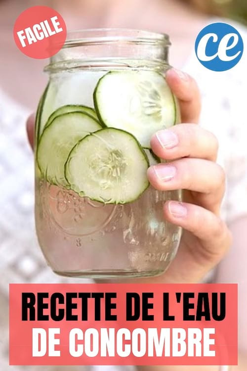 Délicieuse, saine et rafraîchissante : la recette d’eau infusée au concombre est aussi sans sucre et sans calorie !