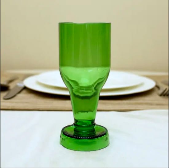 Comment recycler une bouteille de biere en coupe médiévale