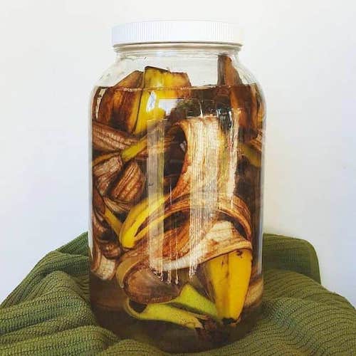 faire vinaigre de peau de banane recette facile