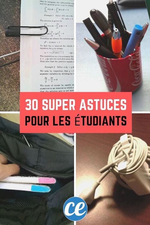 30 Super Astuces Que TOUS LES ÉTUDIANTS Devraient Connaître.